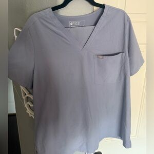 FIGS Vapor Blue Scrub Set